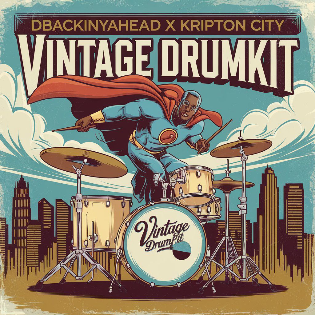 DBACKINYAHEAD X KRIPTON CITY - VINTAGE DRUMKIT